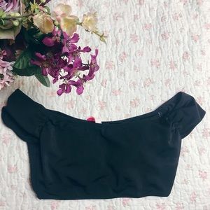 Off the shoulder bikini top